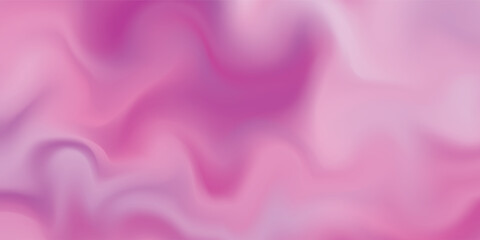 Pink strawberry yogurt or ice cream surface texture with wave pattern. Milk creamy sweet fruit and berry product. Soft and frozen sorbet or dairy pudding smooth top. Realistic vector background. © Dul