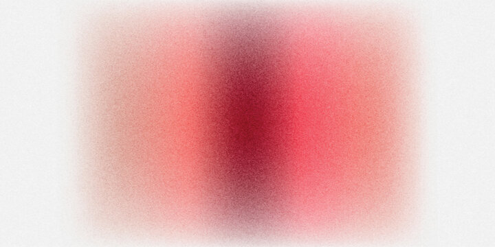 Red orange pink coral peach white abstract background. Noise grain mesh spray. Color gradient. Spot blot oval circle. Fluid water explosion splash. Design.