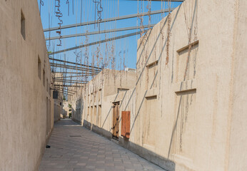 stare domy w Dubai Creek © witan