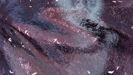 6K colorful ice top down view Texture Background © Nikola