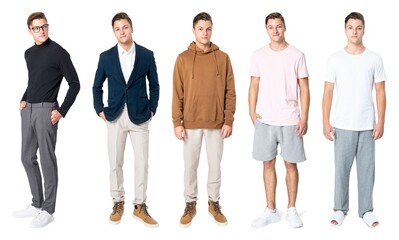 Obraz premium Men's fashion style variety