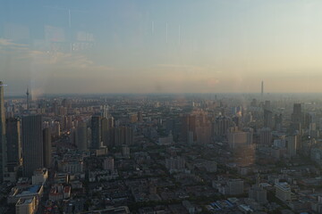 Obraz premium The skyline of Tianjin City