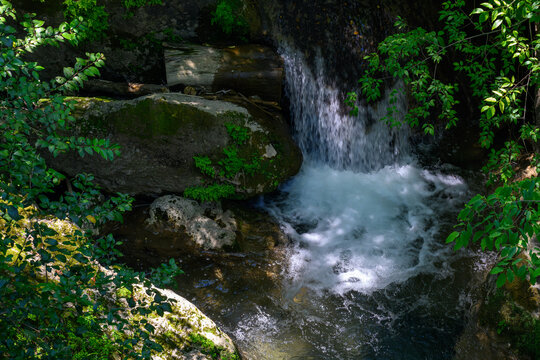 Les cascades sur la Cassole, Cotignac, Var, Provence, France