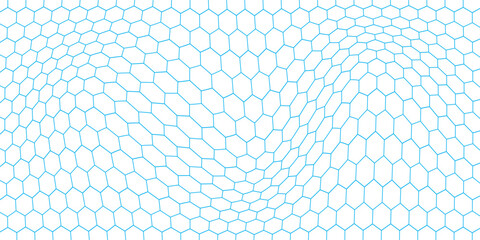 Fishing or soccer net. Repeated hexagon pattern. Black wired mesh texture isolated on white background. Metallic or fabric fence, cage or lattice structure. Vector graphic Illustration. © suprikacenhk
