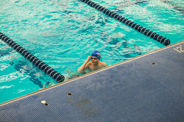 USA championship swimming competition at Aquatic Stadium. Middle Atlantic Swimming