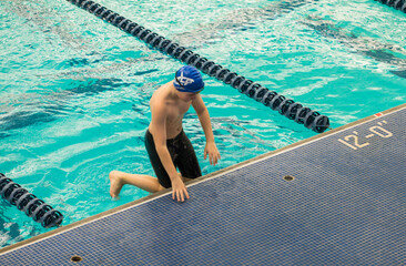 USA championship swimming competition at Aquatic Stadium. Middle Atlantic Swimming
