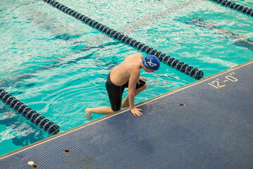 USA championship swimming competition at Aquatic Stadium. Middle Atlantic Swimming