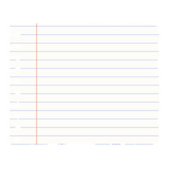 PNG Lined torn notebook paper illustration on transparent background