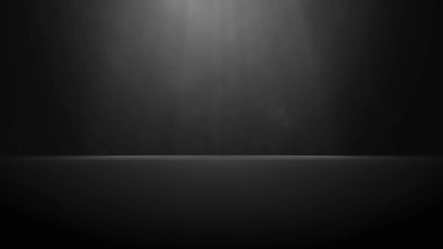 The studio background is black with smoky light.