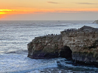 la costa atlantica nella zona di Santa Cruz