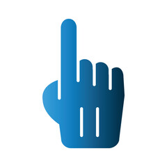 Obraz premium Touchscreen icon design template