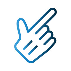 Fototapeta premium Touchscreen icon design template