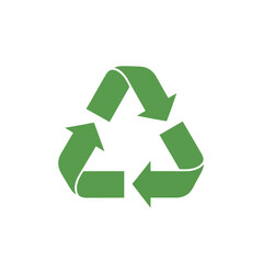 Obraz premium Vibrant green arrows forming a universal recycling symbol, depicting circular economy principles and promoting environmental sustainability, waste reduction efforts, and a cleaner planet
