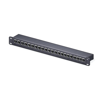 High-density network patch panel, a vital rack-mountable component for structured cabling systems and efficient data center infrastructure management, ensuring robust connectivity