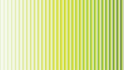 Obraz premium Bright yellow green vertical stripes create a smooth linear gradient pattern on a clean uniform surface