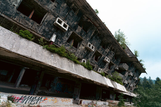 Hotel Igman Exterior, Sarajevo Bosnia
