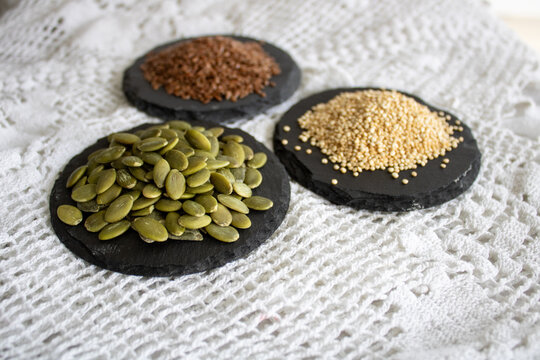 seeds , Lin and quinoa 