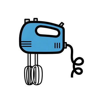 Electric mixer kitchen appliance.