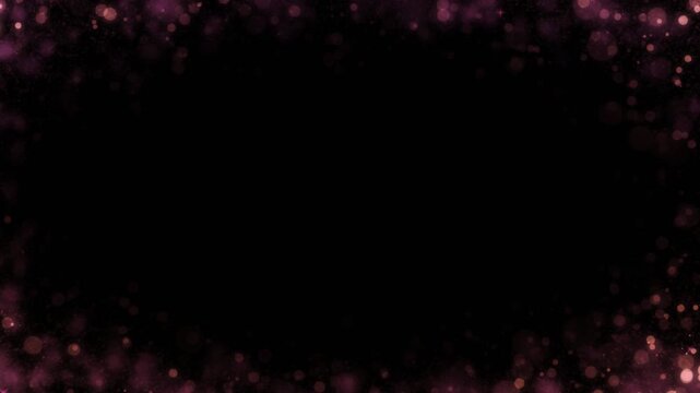 Magical Sparkle Light Loop Animation Red with Alpha Channel