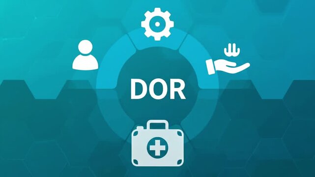 DOR acronym.DOR (Department of Rehabilitation) assists individuals with disabilities to achieve employment and independence. 4k video