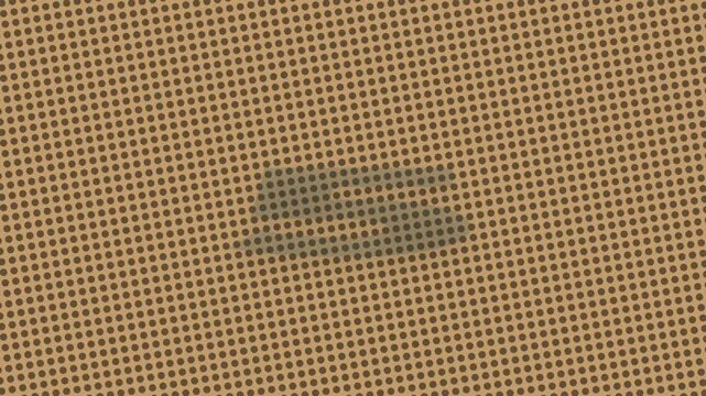 Comic style colorful countdown timer from 10 to 1 against a vintage halftone pattern background