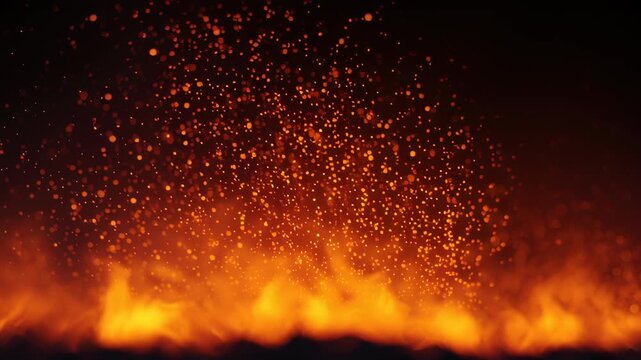 Grill burn burnt burning fog fire background realistic balefire campfire border spark red black blacksmith ember illustration hell glow sparkle effect flying overlay coal flames smoke magic grill