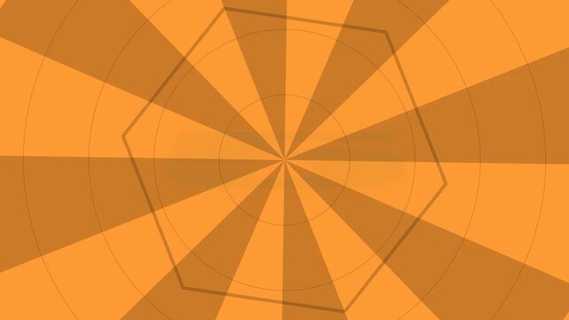 A colorful countdown timer from ten to one against a vibrant orange sunburst background
