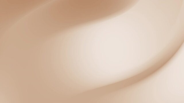 Abstract beige wave background with soft flowing organic curves and elegant tan gradient motion graphics for professional corporate branding and neutral minimalist backdrop.
