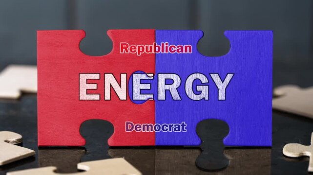 US Energy Policy Debate, Republican Democrat Political Divide