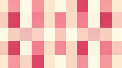 Pastel Check background,Tartan plaid seamless pattern on paper texture, paint brush style illustration,Plaid shirt textile,gingham fabric,for banner and background.