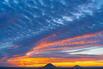 Moody Skies Over the Mojave Desert