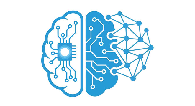 Digital brain illustration a fusion of technology and human intelligence concepts