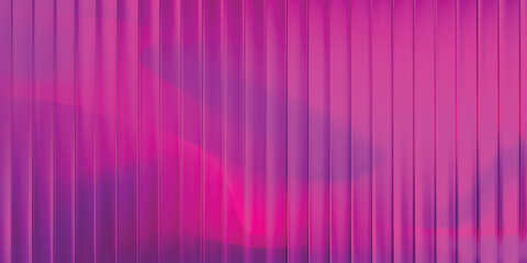 Obraz premium Neon magenta vertical stripes abstract background with glowing gradient