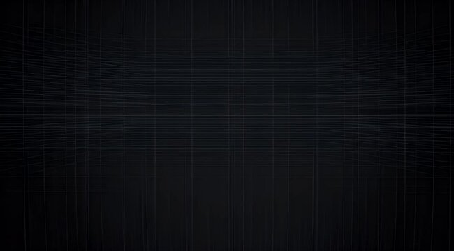 Dark grid background with wavy horizontal lines and straight vertical elements