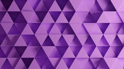 Obraz premium Purple triangles form a modern, abstract pattern