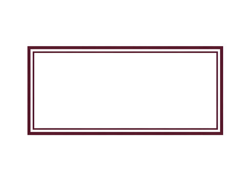 A simple rectangular border