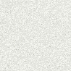 Naklejka premium Seamless abstract organic wavy lines pattern in light grey and white, vector background texture