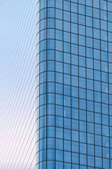 Obraz premium Glass Skyscraper at Manhattan West 440 W 33rd St