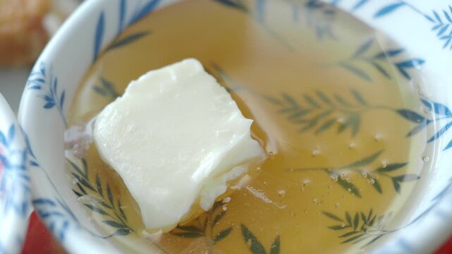 Sweet Honey and butter in a Bowl