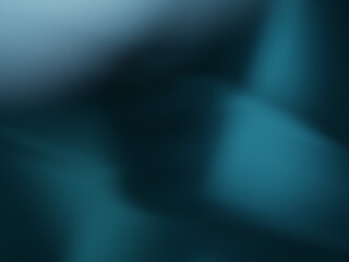 Fototapeta premium Abstract Dark Blue Teal Gradient Background with Blurred Light Leaks
