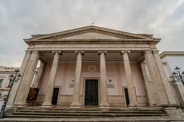 Fototapeta premium Isernia. The Cathedral of St. Peter the Apostle 0226V
