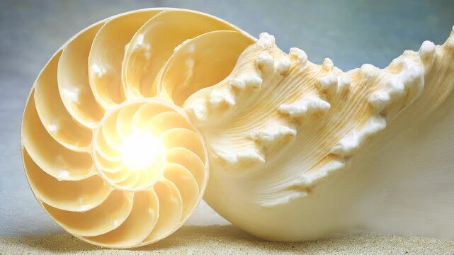 Golden Ratio Natural Forecast Visualization Representing Predictive Convergence and Organic Growth Modeling.