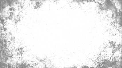 Grunge textured background with white center and gray edges