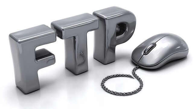 computer mouse on white background