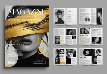 Fashion Magazine Layout