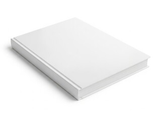 Fototapeta premium A neatly stacked pile of blank white paper on a plain background.
