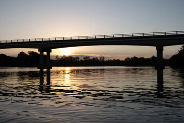 Fototapeta premium BRIDGE ON Manning River NSW Australia