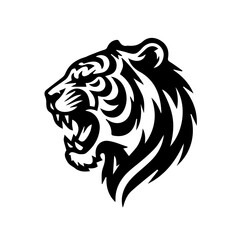Fototapeta premium lion head tattoo