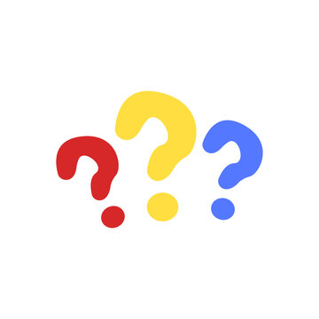 colorful question mark