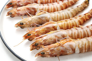 Fresh  monodon shrimp © YH